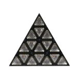 16Pcs Triangular Retro Light
